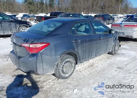 2017 Toyota Corolla Le from USA, damaged, VIN 2T1BURHE2HC921168
